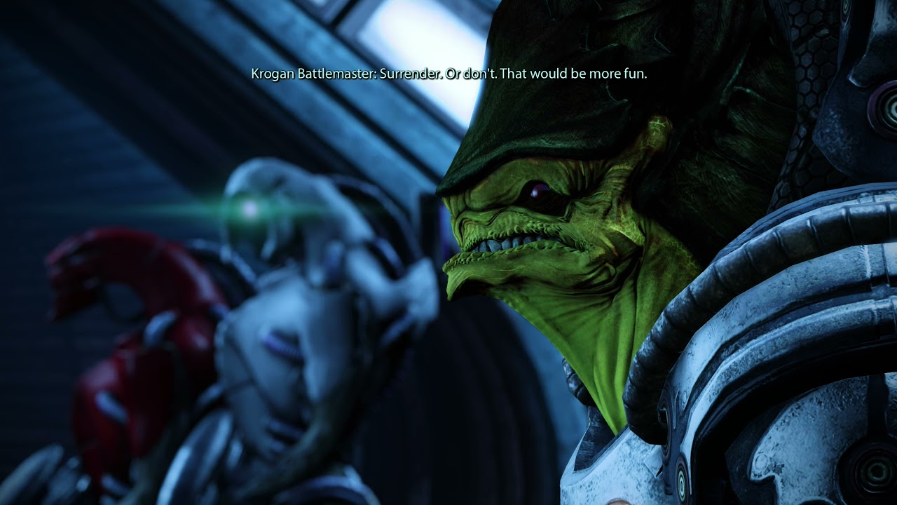 We don't have time to deal with this idiot! | Mass Effect: Legendary Edition