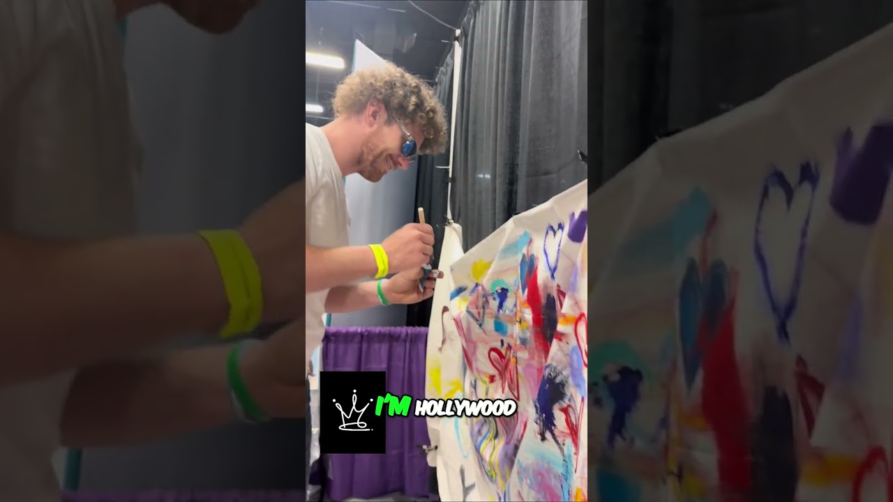 Creating Bold Abstract Art with Adaptive Supplies from a Wheelchair Booth at Abilities Expo—You’ve