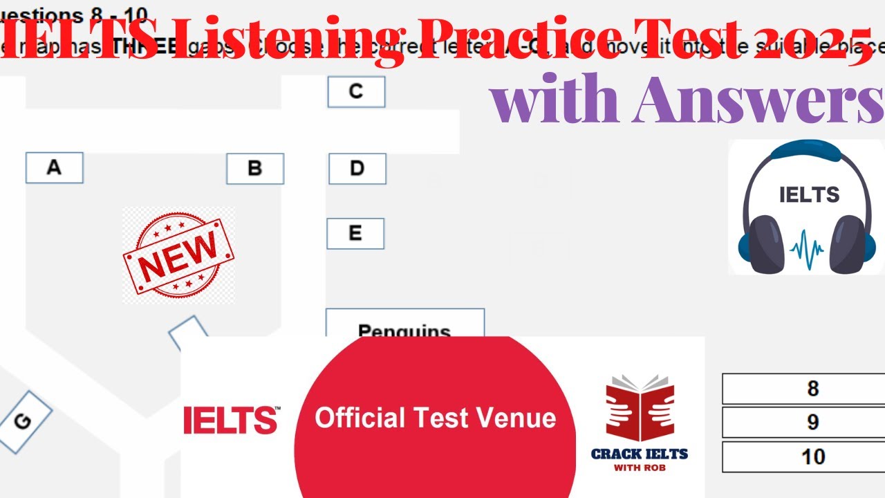 IELTS Listening Actual Test 2025 with Answers | 29.05.2025