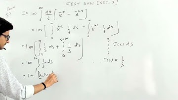 JEST 2021 Mathematical Physics: Q 7 Part C [SET D]