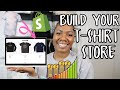 HOW TO CREATE A T-SHIRT WEBSITE ON SHOPIFY | ONLINE STORE TUTORIAL FOR BEGINNERS | VERY DETAILED 🔥