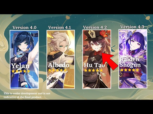 Leaked Banner Version 4.3 Genshin Impact