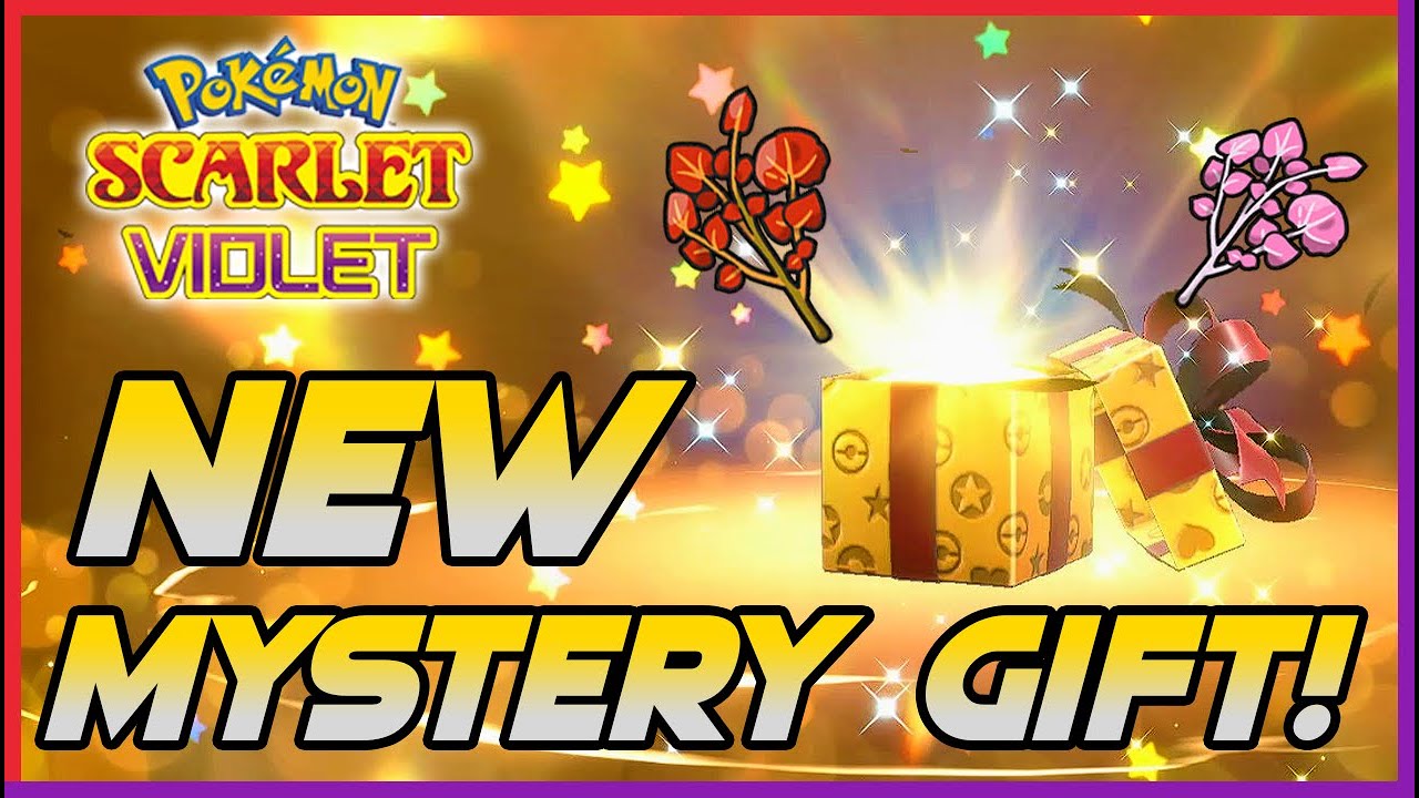 There are 2 new mystery gift codes for Scarlet and Violet, and here's , pokemon mystery gift