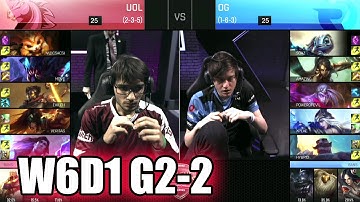 Origen vs Unicorns of Love | Game 2 S6 EU LCS Summer 2016 Week 6 Day 1 | OG vs UOL G2 W6D1 1080p