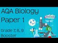 10 Hardest Questions in AQA Biology Paper 1!  Grade 7, 8, 9 Booster Revision