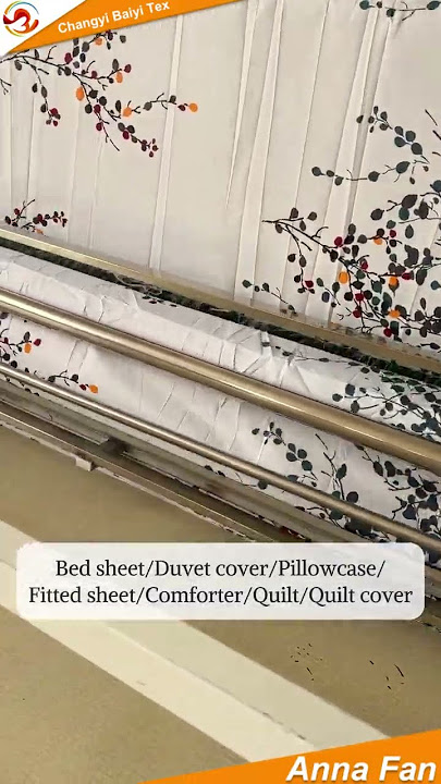Changyi Baiyi Textile Anna Fan bedding set #beddingset #bedsheets #duvetcover #fittedsheet
