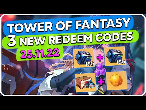 Tower of Fantasy Redeem Codes November 2023
