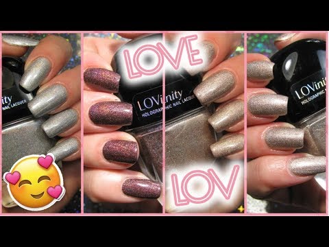 LOVinity Nagellacke Holographic Nail Lacquer First Impression Review - Einfach Perfekt, Unperfekt