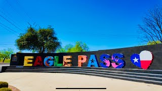 THE FLEA MARKET UNDER THE EAGLE PASS TEXAS BRIDGE 4K