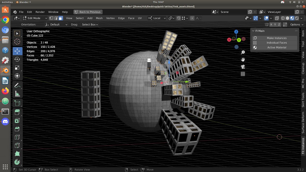 Fit Instance Tutorial