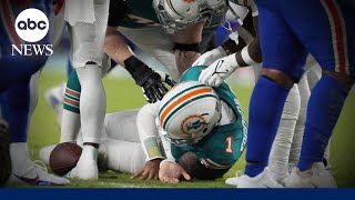 Dolphins' Tua Tagovailoa placed on injured reserve list after latest concussion