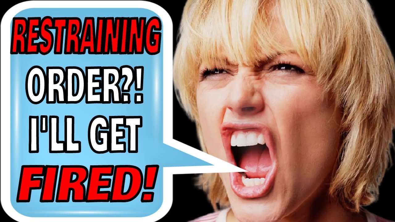 FIRED Karen With RESTRAINING ORDER! YouTube