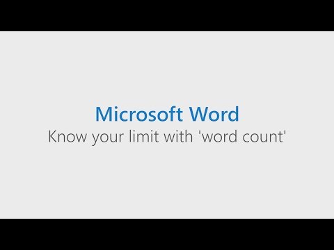 #My365 Word: Know your limit with word count.
