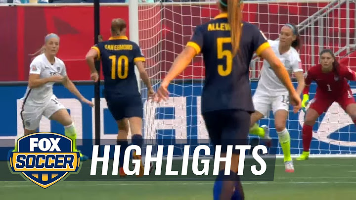 USA vs. Australia - FIFA Women's World Cup 2015 Highlights