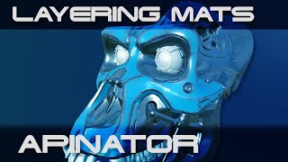 092 Mechanical Skull - Substance Painter Layering Materials