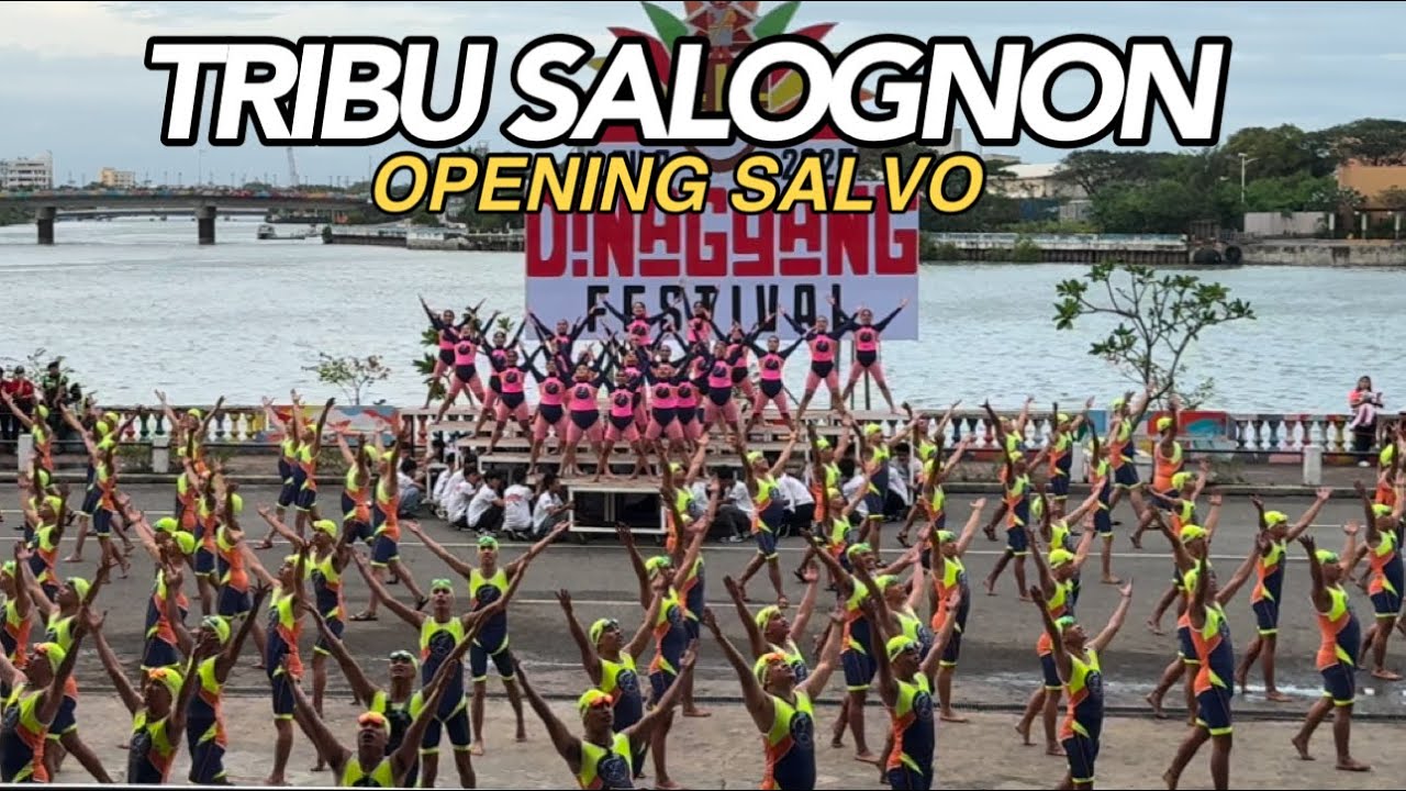 TRIBU SALOGNON OPENING SALVO DINAGYANG 2025 #dinagyang2025