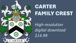 Carter Family Crest