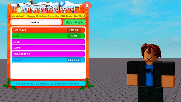 Christmas UTG Remake Script Showcase #6