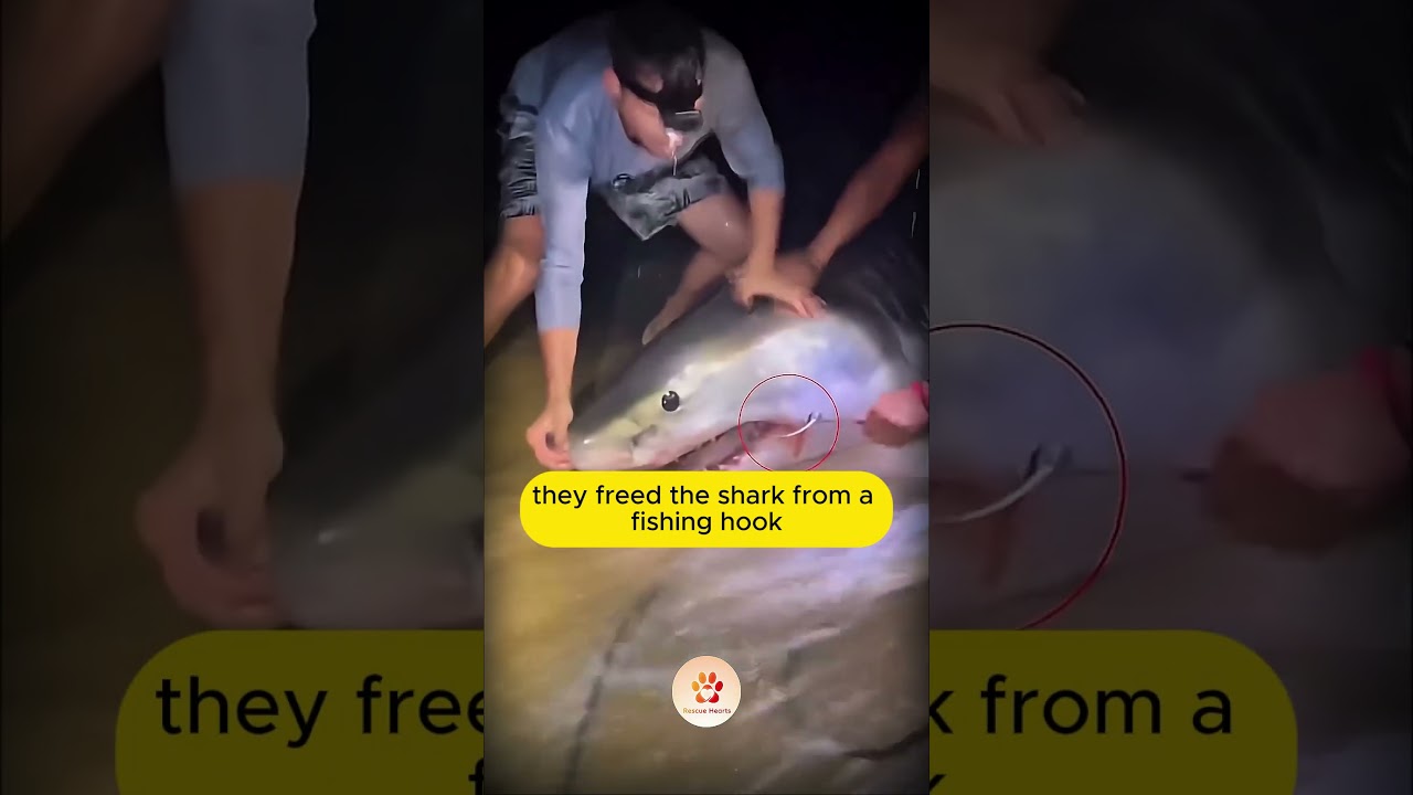 Great White Shark Rescue Gone Wrong 🦈 