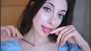 SPIT PAINTING 👅💦 Lento e Delicato [4K ASMR]