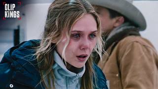 Elizabeth Olsen’s Brutal Shootout Scene | Wind River