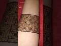 Beautiful grid mehandi design 💖#mehandi_design #short_feed #Yt #youtube #trending #shorts #art