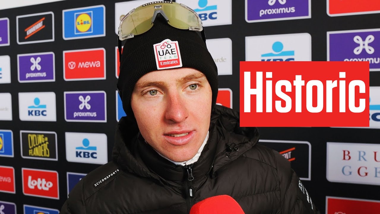Tadej Pogacar MAKES HISTORY At Tour Of Flanders 2023