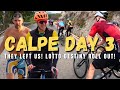 They left us  calpe cycling