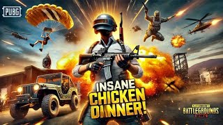INSANE CHICKEN DINNER KIYA 🎯 || PUBG LOVER || First Trayl Game 🎮 #trending #gaming #pubgmobile  