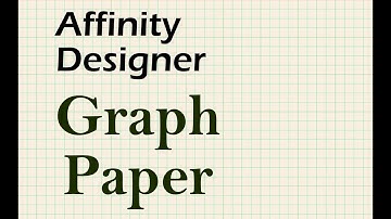 Graph Paper using Affinity Designer