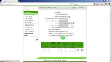 Pengturan CCTV ke Modem ZTE F609 untuk Akses Online Internet