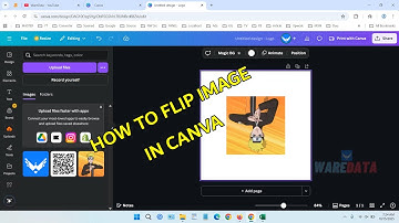 How to flip image in canva