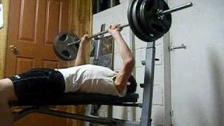 Maxing out at 155 pounds