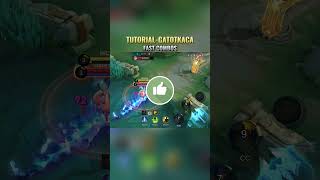 Gatotkaca Fast Combos Mobile Legends #mlbb #mlbbcreator #mlbballstar