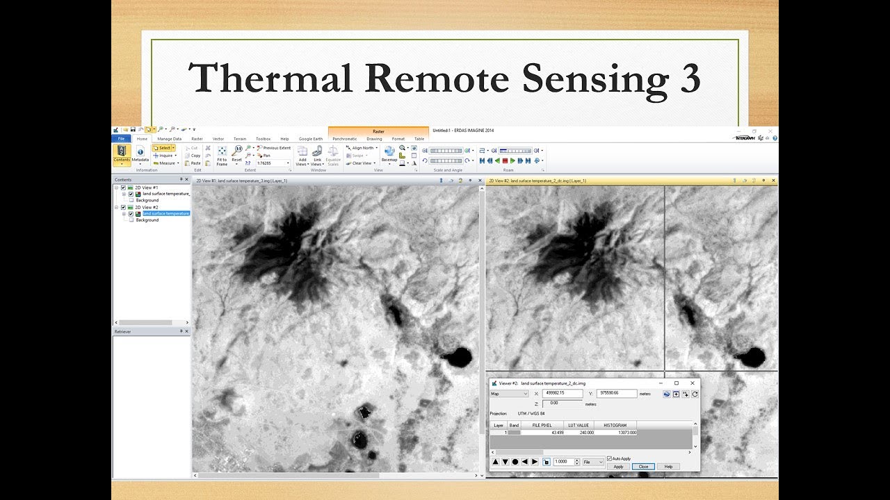 Thermal Remote Sensing 3 ( Land Surface Temperature Calculation) using ...
