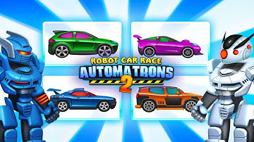 Automatrons 2: Robot Car Transformation Race Game Android Gameplay