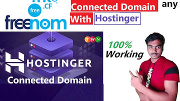 How to Connect Domain with Hosting | Connect Freenom Domain with Hostinger 2023