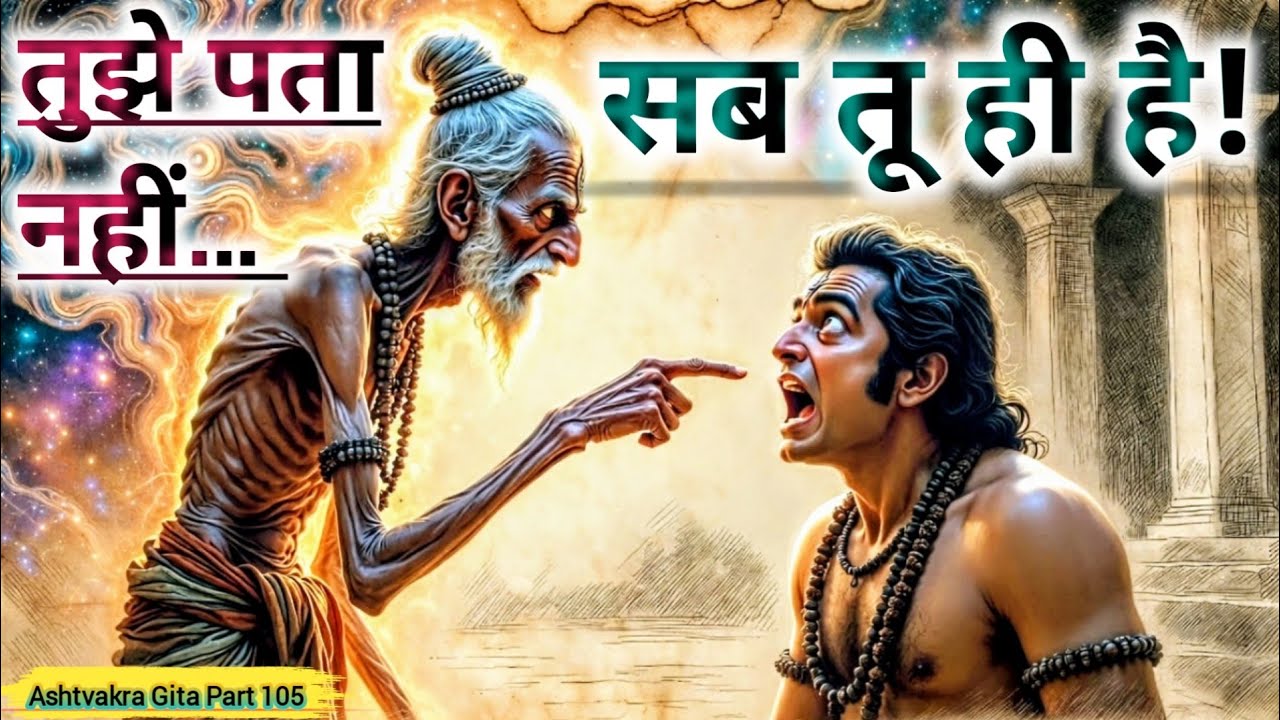 “रुक… सब तू ही है — और यही सबसे बड़ा झटका है | Ashtavakra Gita 11.7”