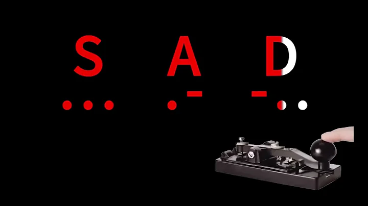 Sad in Morse Code: From Slow to Fast with Light Signals!