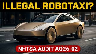 Tesla Robotaxi Has No Steering Wheel. NHTSA Is Investigating