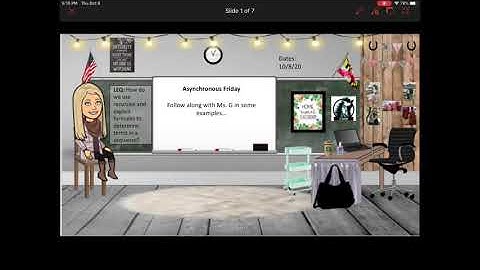 Algebra 1 Asynchronous Lesson 10/9/20