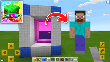 How to Make PORTAL to HEROBRINE in LOKICRAFT