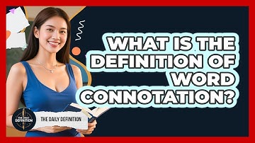 What Is The Definition Of Word Connotation?