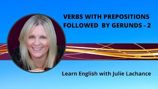Verbs with Prepositions Followed by Gerunds - 2 screenshot 4