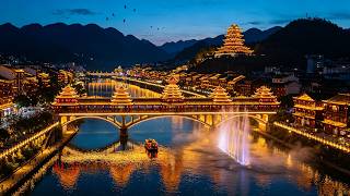 这不是电影场景！湖北宣恩的夜景竟然如此震撼｜Xuan’en Looks Unreal at Night