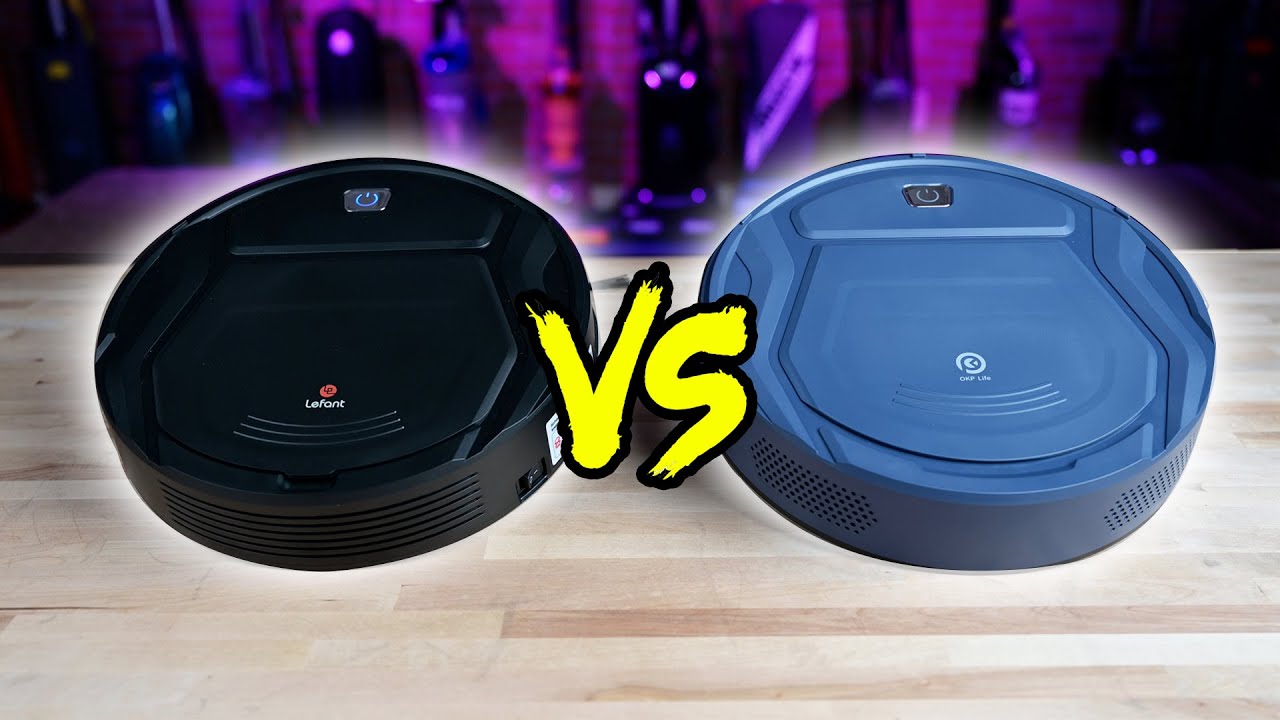 OKP Life K2 vs Lefant M201- CHEAP Robot Vacuum Wars 