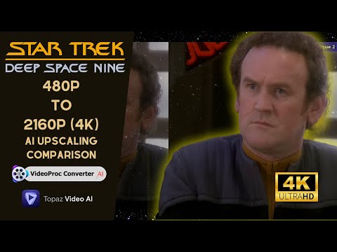 [4K Upscale] How do these clips compare? | Star Trek: DS9 'Field of Fire' S07E13