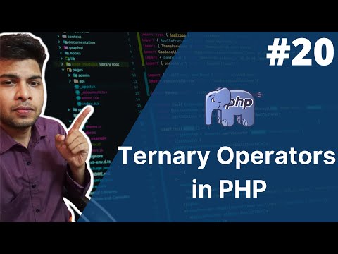 ternary operator in php | php tutorial for beginners full - 20 | php tutorial | php full course #php