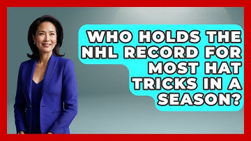Who Holds the NHL Record for Most Hat Tricks in a Season? - Puck Stats Central