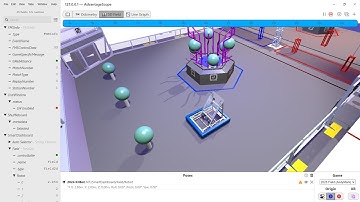 FRC robot simulation with WPILib & AdvantageScope for student practice without physical hardware